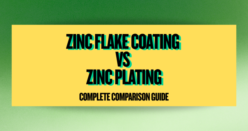 zinc flake vs zinc plating